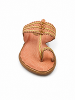 Load image into Gallery viewer, Peach Kolhapuri
