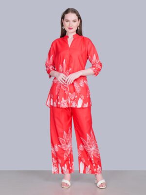 Red Co-ord Set