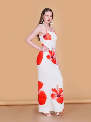 Island Bloom Maxi Dress