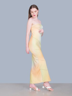 Sunset Breeze Strapless Dress