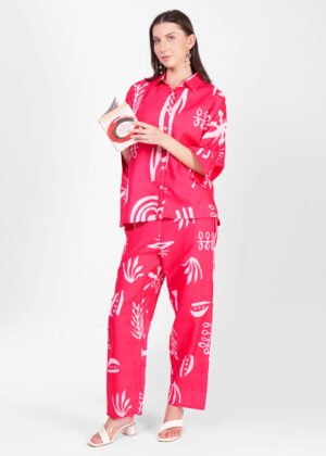 Pink Pop Art Co-ord Set